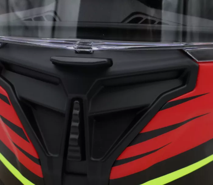 Helma na moto XRC Loomis red/blk/grey/yellow