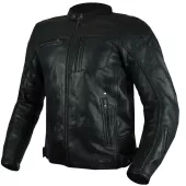 Kožená bunda na moto XRC LORMES HLT men black