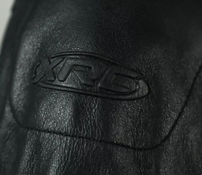 Kožená bunda na moto XRC LORMES HLT men black