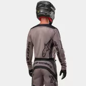 Motokrosový dres Alpinestars Fluid Luvr mud/black