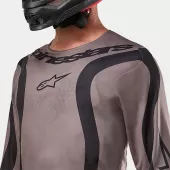 Motokrosový dres Alpinestars Fluid Luvr mud/black