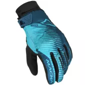 Dámské rukavice Macna Crew RTX black/blue/aqua lady gloves