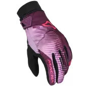 Dámské rukavice Macna Crew RTX black/purple/pink lady gloves