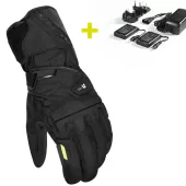 Vyhřívané rukavice na moto Macna Foton 2.0 RTX black gloves vel. 3XL (battery kit included)