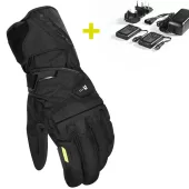 Vyhřívané rukavice na moto Macna Foton 2.0 RTX black gloves (battery kit included)