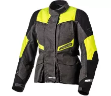 Dámská bunda na moto Macna Fusor Night Eye/Neon yellow lady jacket