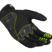 Rukavice na moto Macna Rime black/fluo yellow