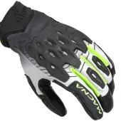 Rukavice na moto Macna Tanami black/grey/fluo yellow men gloves