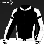 Bunda na moto Macna Velotura black/night eye jacket men