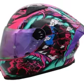 Helma na moto XRC Macudo pink