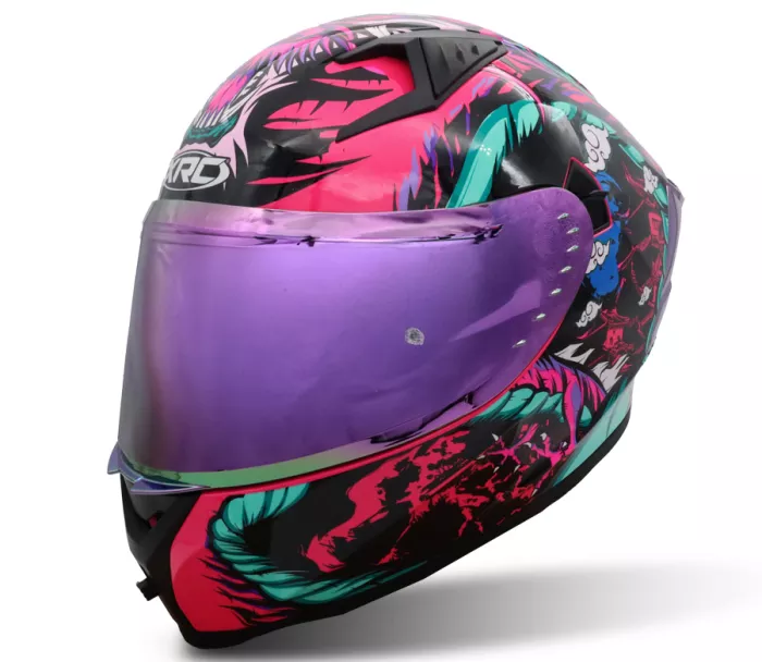 Helma na moto XRC Macudo pink
