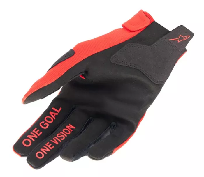 Dětské rukavice Alpinestars Youth Radar mars red/silver