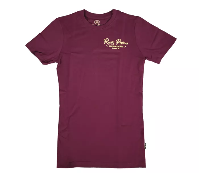 Dámské tričko Rusty Pistons Master 85 burgundy