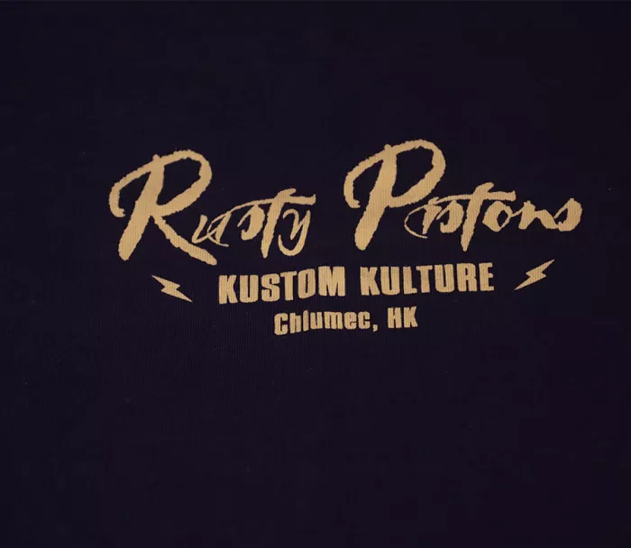 Tričko Rusty Pistons Master 85 blue