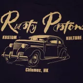 Tričko Rusty Pistons Master 85 blue