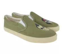 Boty Rusty Pistons RPSN14 Mexican Skull khaki