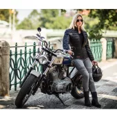 Dámské džíny na moto Trilobite Micas Urban grey