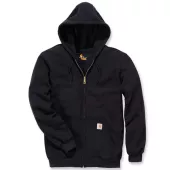 Mikina CARHARTT ZIP BLACK