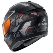 Přilba na moto Shark KAR RIDILL 2 MOLOKAI Mat Black Anthracite Red