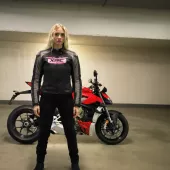 Dámská bunda XRC Moos 2.0 HLT leather blk/pink/grey