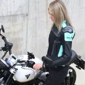 Dámská bunda XRC TOURER AIR HLT Tech Air ready black/turquoise