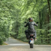 Džíny na motorku Trilobite Ton-up men blue
