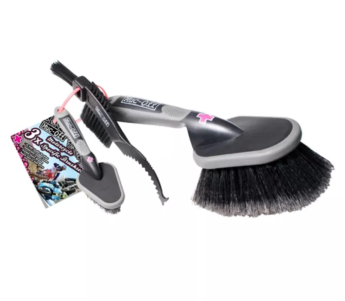 Muc-Off 3 Brush set Motorcycles