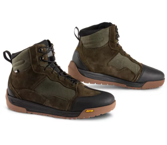 Boty na moto Falco Multisport army green