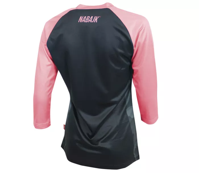 Dívčí dres Nabajk Ancze 3/4 sleeve black/old pink