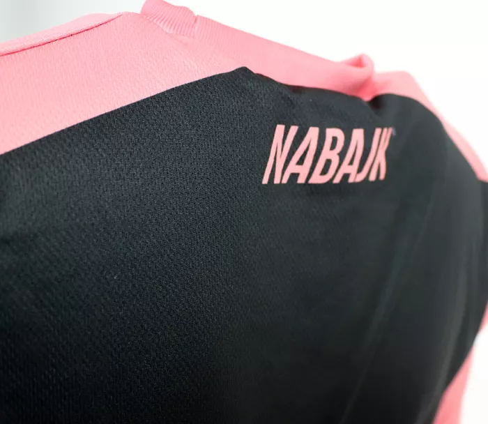 Dívčí dres Nabajk Ancze 3/4 sleeve black/old pink