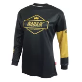 Dámský dres Nabajk Deshtny long sleeve black/gold