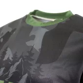 Pánský dres Nabajk Kubba short sleeve black camo/khaki