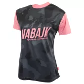 Dámský dres Nabajk Kubba short sleeve black camo/old pink