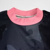 Dámský dres Nabajk Kubba short sleeve black camo/old pink