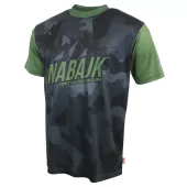 Pánský dres Nabajk Kubba short sleeve black camo/khaki