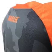Pánský dres Nabajk Shpindler short sleeve black camo/orange