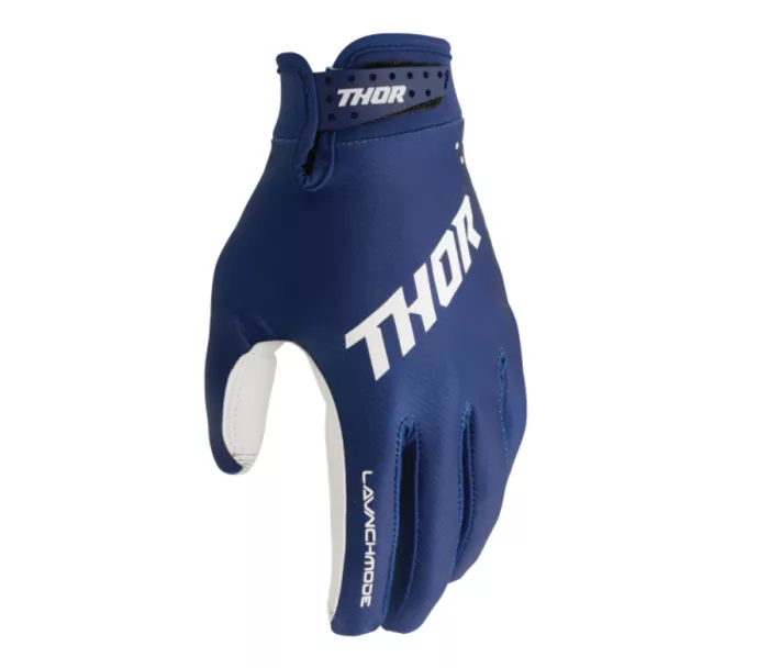 Motokrosové rukavice Thor Launchmode navy