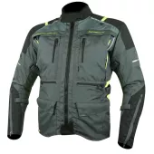 Bunda na motorku Nazran Cavell Tech-Air black/grey/fluo