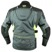 Bunda na motorku Nazran Cavell Tech-Air black/grey/fluo