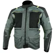 Bunda na motorku Nazran Cavell Tech-Air black/grey/fluo