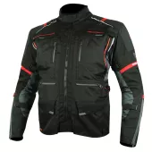 Bunda na motorku Nazran Cavell Tech-Air black/red