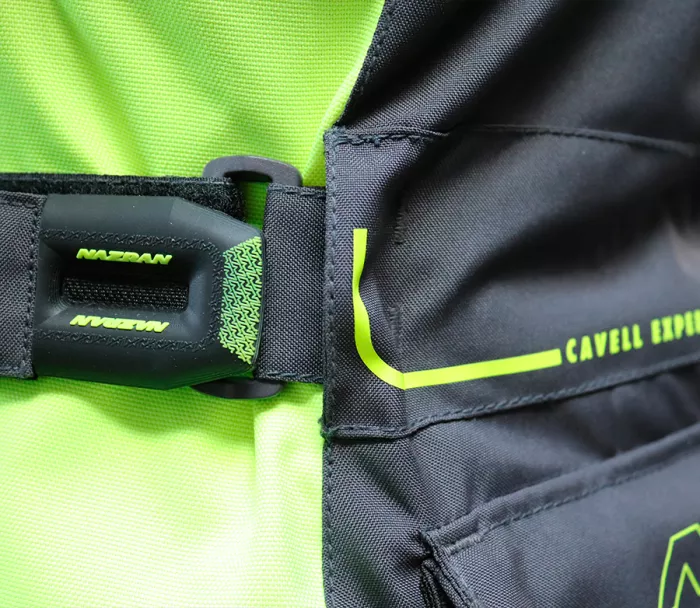 Dámská bunda na moto Nazran Cavell Tech-Air black/grey/fluo