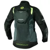 Dámská bunda na moto Nazran Thron Tech Air black/grey/fluo