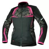 Dámská bunda na moto Nazran Thron Tech-Air black/pink/camo