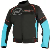 Bunda na moto Nazran Ascona 2.0 blue/black men jacket Tech-air compatible