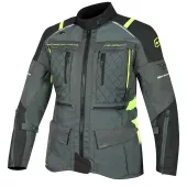 Dámská bunda na moto Nazran Cavell Tech-Air black/grey/fluo