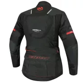 Dámská bunda na motorku Nazran Cavell Tech-Air black/red