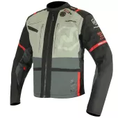 Bunda na moto Nazran Cavell Dakar black/grey Tech-air compatible