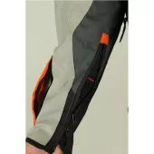 Bunda na moto Nazran Cavell Dakar orange/grey Tech-Air® compatible