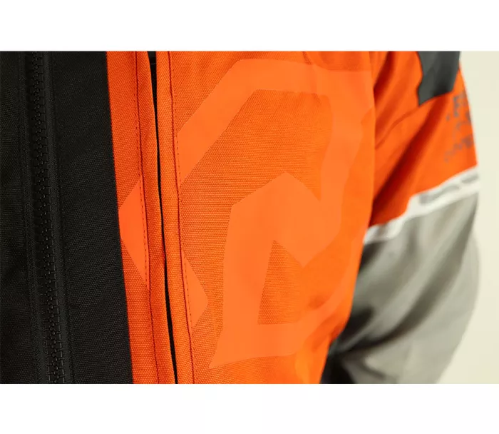Bunda na moto Nazran Cavell Dakar orange/grey Tech-Air® compatible